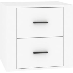 vidaXL White 50x39x47 cm Bedside Cabinet - Nightstand vidaXL White 50x39x47 cm Bedside Cabinet - Nightstand