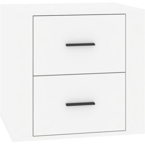 vidaXL Bedside Cabinet High Gloss White - Bedside Cabinet vidaXL Bedside Cabinet High Gloss White - Bedside Cabinet