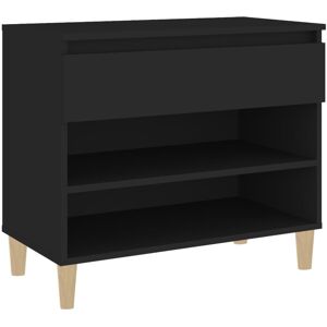 vidaXL Awo74567 - Black Shoe Cabinet - Dust-Free Storage vidaXL Awo74567 - Black Shoe Cabinet - Dust-Free Storage