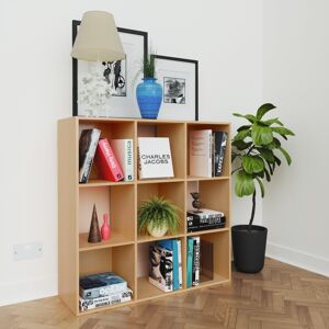 Charles Jacobs - Oak 9 Cube - Oak - 9 Cube - Bookshelf Charles Jacobs - Oak 9 Cube - Oak - 9 Cube - Bookshelf