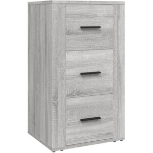 (Grey sonoma) vidaXL Sideboard Engineered Wood Indoor Cupboard Home Organiser Mu (Grey sonoma) vidaXL Sideboard Engineered Wood Indoor Cupboard Home Organiser Mu