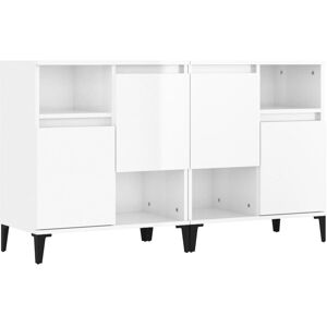 (high gloss white, 2 pcs) vidaXL Sideboards Storage Side Cabinet Cupboard Highbo (high gloss white, 2 pcs) vidaXL Sideboards Storage Side Cabinet Cupboard Highbo