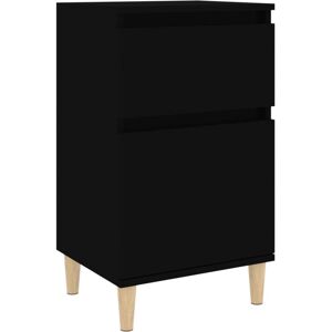 (black, 1 pcs) vidaXL Bedside Cabinets Bedside Table Nightstand Table Side Table (black, 1 pcs) vidaXL Bedside Cabinets Bedside Table Nightstand Table Side Table