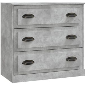 (concrete grey) vidaXL Sideboard Cabinet Cupboard Highboard Home Organiser Engin (concrete grey) vidaXL Sideboard Cabinet Cupboard Highboard Home Organiser Engin