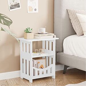 Unbranded (46*30*50cm) Bedside Table Cabinet Side End Table Nightstand Storage Organizer H Unbranded (46*30*50cm) Bedside Table Cabinet Side End Table Nightstand Storage Organizer H