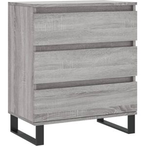 vidaXL Sideboard Storage Side Cabinet Cupboard Grey Sonoma Engineered Wood vidaXL Sideboard Storage Side Cabinet Cupboard Grey Sonoma Engineered Wood