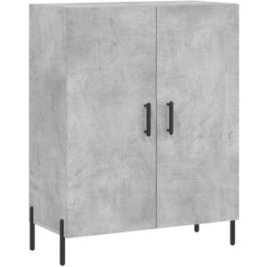 vidaXL Sideboard Storage Side Cabinet Cupboard Concrete Grey Engineered Wood vidaXL Sideboard Storage Side Cabinet Cupboard Concrete Grey Engineered Wood