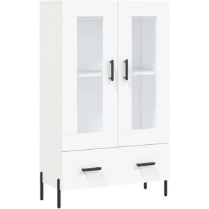(white) vidaXL Highboard Sideboard Storage Cabinet Side Cabinet White Engineered (white) vidaXL Highboard Sideboard Storage Cabinet Side Cabinet White Engineered