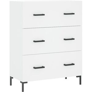 vidaXL Sideboard Storage Cabinet Cupboard Side Cabinet White Engineered Wood vidaXL Sideboard Storage Cabinet Cupboard Side Cabinet White Engineered Wood