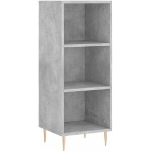 (concrete grey) vidaXL Sideboard Highboard Cupboard Side Cabinet Smoked Oak Engi (concrete grey) vidaXL Sideboard Highboard Cupboard Side Cabinet Smoked Oak Engi