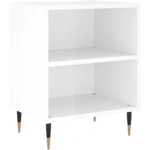 (high gloss white, 1 pcs) vidaXL Bedside Cabinet Bedside Table Nightstand Sonoma (high gloss white, 1 pcs) vidaXL Bedside Cabinet Bedside Table Nightstand Sonoma