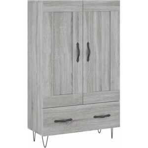 (grey sonoma) vidaXL Highboard Sideboard Storage Cabinet Side Cabinet White Engi (grey sonoma) vidaXL Highboard Sideboard Storage Cabinet Side Cabinet White Engi