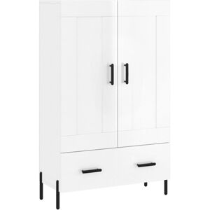 (high gloss white) vidaXL Highboard Sideboard Cupboard Side Cabinet Brown Oak En (high gloss white) vidaXL Highboard Sideboard Cupboard Side Cabinet Brown Oak En