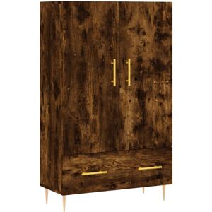 (smoked oak) vidaXL Highboard Sideboard Storage Cabinet Side Cabinet White Engin (smoked oak) vidaXL Highboard Sideboard Storage Cabinet Side Cabinet White Engin