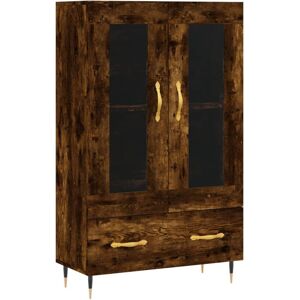 (smoked oak) vidaXL Highboard Sideboard Cupboard Side Cabinet Sonoma Oak Enginee (smoked oak) vidaXL Highboard Sideboard Cupboard Side Cabinet Sonoma Oak Enginee