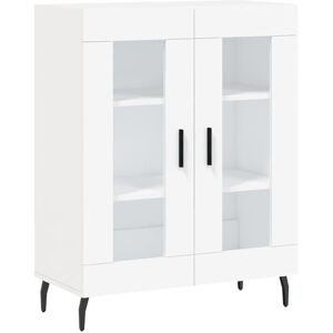 (white) vidaXL Sideboard Storage Cabinet Cupboard Side Cabinet Black Engineered (white) vidaXL Sideboard Storage Cabinet Cupboard Side Cabinet Black Engineered