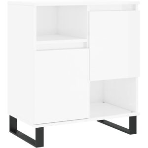 (high gloss white) vidaXL Sideboard Storage Cabinet Cupboard Side Cabinet Brown (high gloss white) vidaXL Sideboard Storage Cabinet Cupboard Side Cabinet Brown