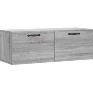 (grey sonoma, 100 x 36.5 x 35 cm) vidaXL Wall Cabinet Hanging Storage Cabinet Di (grey sonoma, 100 x 36.5 x 35 cm) vidaXL Wall Cabinet Hanging Storage Cabinet Di