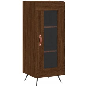 (brown oak) vidaXL Sideboard Storage Cabinet Cupboard Side Cabinet White Enginee (brown oak) vidaXL Sideboard Storage Cabinet Cupboard Side Cabinet White Enginee