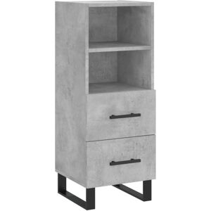 (concrete grey) vidaXL Sideboard Storage Cabinet Side Cabinet Cupboard White Eng (concrete grey) vidaXL Sideboard Storage Cabinet Side Cabinet Cupboard White Eng