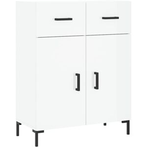 (high gloss white) vidaXL Sideboard Storage Cabinet Side Cabinet Concrete Grey E (high gloss white) vidaXL Sideboard Storage Cabinet Side Cabinet Concrete Grey E