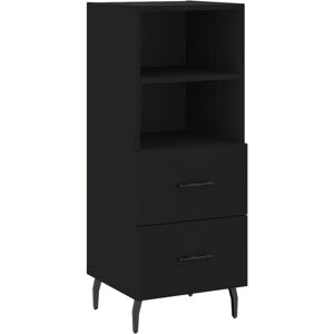 (black) vidaXL Sideboard Storage Cabinet Side Cabinet Cupboard White Engineered (black) vidaXL Sideboard Storage Cabinet Side Cabinet Cupboard White Engineered