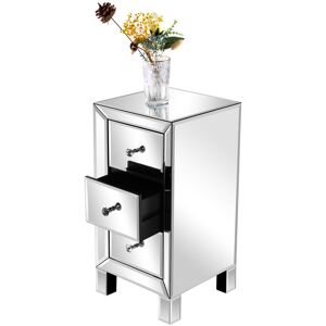 Unbranded Mirrored Glass Bedroom Bedside Table Nightstand Chest 3 Drawers Cabinet Unbranded Mirrored Glass Bedroom Bedside Table Nightstand Chest 3 Drawers Cabinet