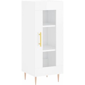 (high gloss white) vidaXL Sideboard Storage Cabinet Cupboard Side Cabinet Black (high gloss white) vidaXL Sideboard Storage Cabinet Cupboard Side Cabinet Black