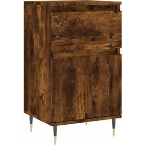 (smoked oak, 1 pcs) vidaXL Sideboard Storage Cabinet Cupboard Side Cabinet White (smoked oak, 1 pcs) vidaXL Sideboard Storage Cabinet Cupboard Side Cabinet White