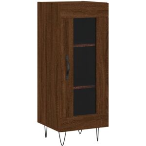 (brown oak) vidaXL Sideboard Storage Cabinet Cupboard Side Cabinet White Enginee (brown oak) vidaXL Sideboard Storage Cabinet Cupboard Side Cabinet White Enginee