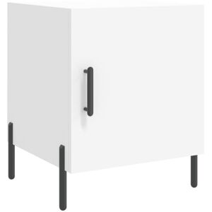 (white, 1 pcs) vidaXL Bedside Cabinet Bedside Table Nightstand Bedstand Black En (white, 1 pcs) vidaXL Bedside Cabinet Bedside Table Nightstand Bedstand Black En