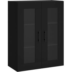 (black) vidaXL Wall Mounted Cabinet Wall Storage Cabinet Grey Sonoma Engineered (black) vidaXL Wall Mounted Cabinet Wall Storage Cabinet Grey Sonoma Engineered