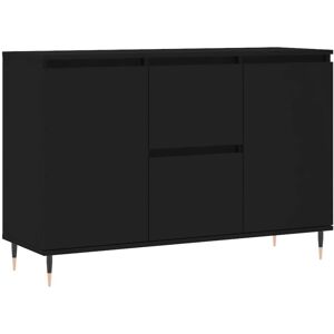 (black) vidaXL Sideboard Storage Cabinet Cupboard Side Cabinet White Engineered (black) vidaXL Sideboard Storage Cabinet Cupboard Side Cabinet White Engineered