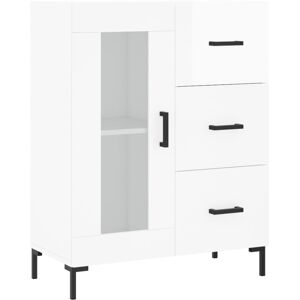 (high gloss white) vidaXL Sideboard Storage Cabinet Side Cabinet Cupboard White (high gloss white) vidaXL Sideboard Storage Cabinet Side Cabinet Cupboard White