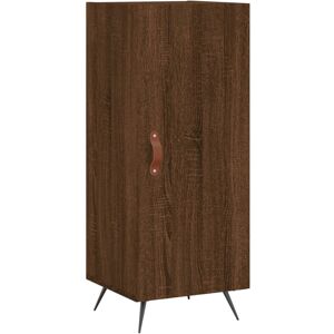 (brown oak) vidaXL Sideboard Storage Cabinet Side Cabinet Cupboard White Enginee (brown oak) vidaXL Sideboard Storage Cabinet Side Cabinet Cupboard White Enginee