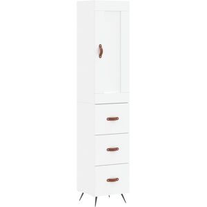 (white, 3 drawers) vidaXL Highboard Sideboard Tall Storage Cabinet Side Cabinet (white, 3 drawers) vidaXL Highboard Sideboard Tall Storage Cabinet Side Cabinet