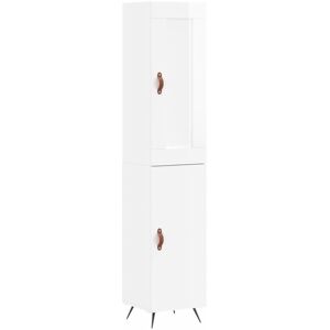 (high gloss white, 1 door) vidaXL Highboard Sideboard Tall Storage Cabinet Side (high gloss white, 1 door) vidaXL Highboard Sideboard Tall Storage Cabinet Side