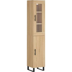 vidaXL Sonoma Oak Highboard - Highboard vidaXL Sonoma Oak Highboard - Highboard