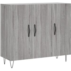 vidaXL Sideboard Cabinet Storage Cabinet Cupboard Grey Sonoma Engineered Wood vidaXL Sideboard Cabinet Storage Cabinet Cupboard Grey Sonoma Engineered Wood