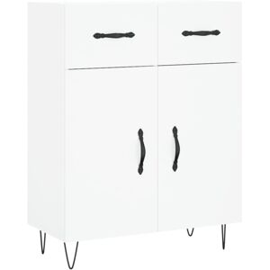 vidaXL Sideboard Storage Cabinet Side Cabinet Cupboard White Engineered Wood vidaXL Sideboard Storage Cabinet Side Cabinet Cupboard White Engineered Wood