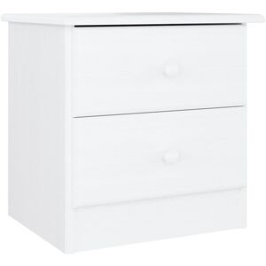 (white, 2 Drawer) vidaXL Bedside Cabinet Wooden Nightstand Bedside Table ALTA So (white, 2 Drawer) vidaXL Bedside Cabinet Wooden Nightstand Bedside Table ALTA So