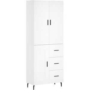 (white, 1 wood door 3 drawers) vidaXL Highboard Sideboard Storage Cabinet Side C (white, 1 wood door 3 drawers) vidaXL Highboard Sideboard Storage Cabinet Side C