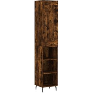 vidaXL Highboard Smoked Oak - Storage Furniture vidaXL Highboard Smoked Oak - Storage Furniture