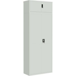 (light grey, 90 x 40 x 240 cm) vidaXL File Cabinet Storage Cabinet Office Filing (light grey, 90 x 40 x 240 cm) vidaXL File Cabinet Storage Cabinet Office Filing