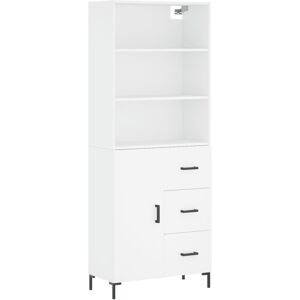 (white, 1 door 3 drawers) vidaXL Highboard Sideboard Storage Cabinet High Gloss (white, 1 door 3 drawers) vidaXL Highboard Sideboard Storage Cabinet High Gloss