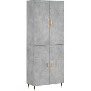 vidaXL Highboard Gray - Highboard vidaXL Highboard Gray - Highboard