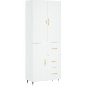 (white, 1 door 3 drawers) vidaXL Highboard Sideboard Storage Cabinet Side Cabine (white, 1 door 3 drawers) vidaXL Highboard Sideboard Storage Cabinet Side Cabine