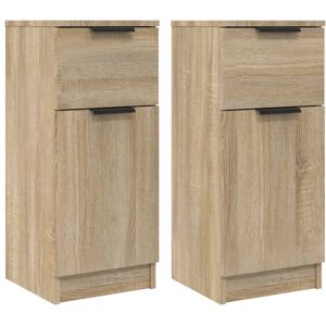 (Sonoma oak, 2) vidaXL Sideboard Cabinet Home Organiser Cupboard Side Cabinet En (Sonoma oak, 2) vidaXL Sideboard Cabinet Home Organiser Cupboard Side Cabinet En