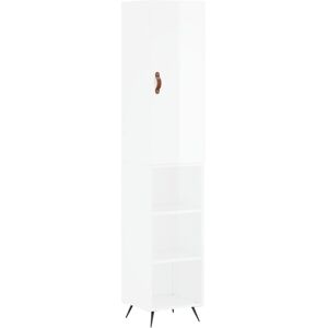 (high gloss white) vidaXL Highboard Sideboard Tall Storage Cabinet Side Cabinet (high gloss white) vidaXL Highboard Sideboard Tall Storage Cabinet Side Cabinet