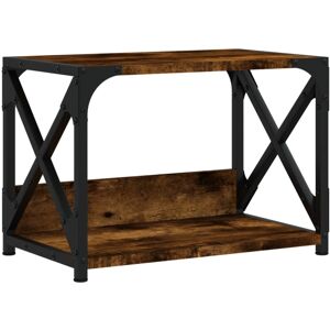 (Smoked oak) vidaXL Printer Stand Desk Organiser Printer Table Stand 2-Tier Engi (Smoked oak) vidaXL Printer Stand Desk Organiser Printer Table Stand 2-Tier Engi